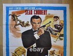 007 Goldfinger, original poster 1964 James Bond Sean Connery, 2 sheets