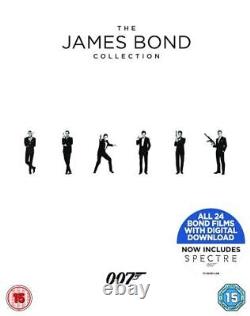 007 James Bond Complete Collection (24 Films) DVD Uk New DVD