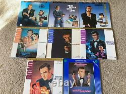 007 James Bond collection 8 Laser Disc (LD) lot Sean Connery Dr No criterion