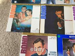 007 James Bond collection 8 Laser Disc (LD) lot Sean Connery Dr No criterion