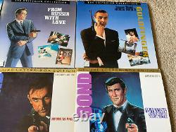 007 James Bond collection 8 Laser Disc (LD) lot Sean Connery Dr No criterion