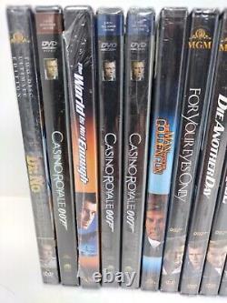 007 James Bond lot of 26 DVD's NEW SEALED