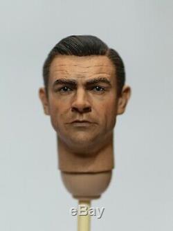 1/6 Sean Connery James Bond 007 Goldfinger for Hot Toys Big Chief head only