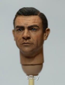 1/6 Sean Connery James Bond 007 Goldfinger for Hot Toys Big Chief head only