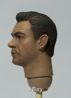 1/6 Sean Connery James Bond 007 Goldfinger for Hot Toys Big Chief head only