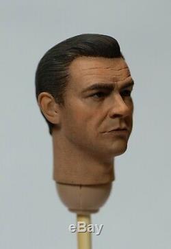 1/6 Sean Connery James Bond 007 Goldfinger for Hot Toys Big Chief head only