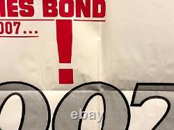 1962R Dr. No James Bond 1SH Movie Poster 27 x 41 Sean Connery Ursula Andress Ber