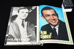 1965 James Bond 007 Gold finger Sean Connery Honor Blackman Movie magazine