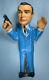 1965 James Bond 007 Hand Puppet Sean Connery Gilbert Secret Agent Spy Vinyl Toy