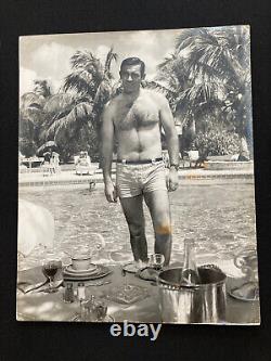 1965 James Bond 007 Sean Connery Thunderball original publicity photo press