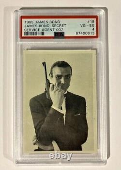 1965 James Bond #19 Secret Service Agent 007 PSA 4 VG-EX Graded Sean Connery