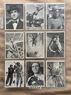 1965 James Bond Complete Card Set 1-66 Glidrose Sean Connery