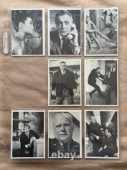 1965 James Bond Complete Card Set 1-66 Glidrose Sean Connery