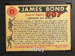 1965 James Bond (ROOKIE) #1 DEBONAIR BUT DEADLY SGC 2 Dr No Sean Connery