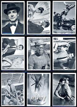 1965 Philadelphia Glidrose Sean Connery James Bond 007 Complete Card set 1-66 NM