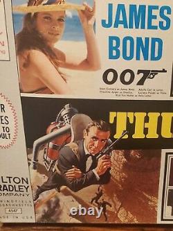 1965 THUNDERBALL Sean Connery 007 James Bond MB BOARD GAME Unused & SEALED