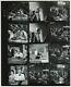 1965 Thunderball Orig Contact Sheet Sean Connery Plays In Casino James Bond 007