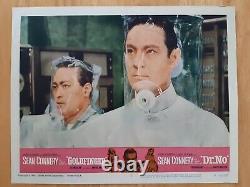 1966 Dr. No Original 11x14 Lobby Cards #2 #4 Sean Connery James Bond