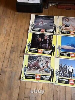 1968 James Bond 007 Thunderball From Russia With Love Sean Connery Lobby Cards