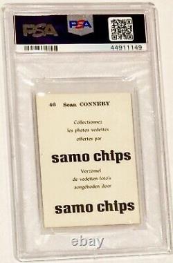 1968 Sean Connery (james Bond) Psa 6 Rare 1/1 Samo Chips Highest Grade