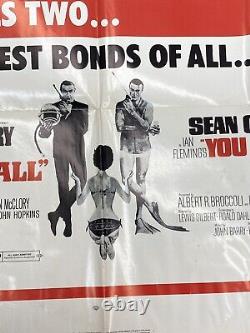 1970 Thunderball with Sean Connery #322 of 1st Showing stamped James Bond Poster