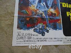 1971 James Bond Diamonds are Forever Original 6 Sheet Movie Poster Sean Connery