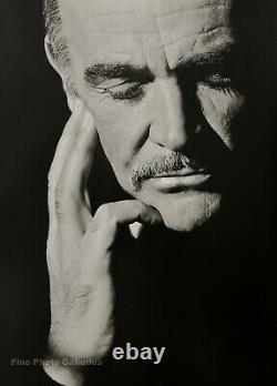 1989 Vintage SEAN CONNERY Movie Actor By HERB RITTS James Bond Photo Art 16x20