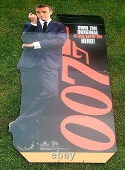 1995 JAMES BOND 007 Sean Connery BOND COLLECTION 6 FT MOVIE STANDEE In BOX