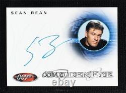 2002 James Bond 40th Anniversary Goldeneye Sean Bean Alec Trevelyan Auto 0c3