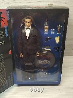 2002 Sideshow James Bond Agent 007 Sean Connery Dr No 12 Action Figure New Open