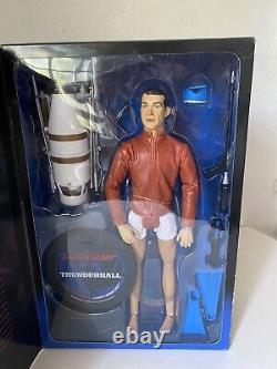 2004 JAMES BOND in THUNDERBALL SEAN CONNERY ACTION FIGURE as 007 -SIDESHOW -NEW