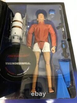 2004 Sideshow Sean Connery As James Bond 007 Thunderball 12 Action Figure NEW