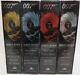 2006 James Bond 007 Ultimate Edition Vol 1-4 DVD Disc Set(10 disc per volume)