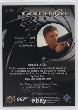 2019 James Bond Collection Goldeneye Sean Bean as Alec Trevelyan #A-SB Auto ob9