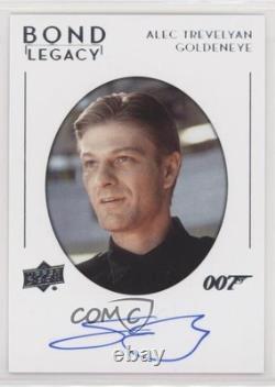 2019 James Bond Collection Legacy Achievements Sean Bean Alec Trevelyan Auto 0r4