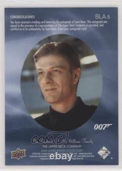 2019 James Bond Collection Legacy Achievements Sean Bean Alec Trevelyan Auto 0r4
