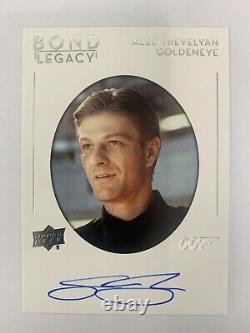 2019 James Bond Collection Legacy Sean Bean (Alec Trevelyan) Auto BLA-5