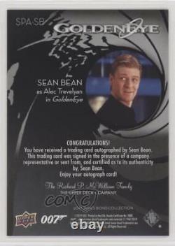 2019 James Bond Collection SP 61/99 Sean Bean Alec Trevelyan as #SPA-SB Auto p1l