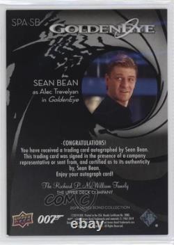 2019 James Bond Collection SP 96/99 Sean Bean as Alec Trevelyan #SPA-SB Auto ob9