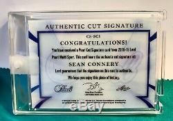 2019 Leaf Pearl Multi Sport SEAN CONNERY Auto Autograph 1/7 James Bond CS-SC1