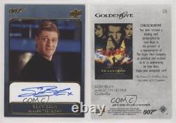 2020 James Bond Villains & Henchmen Base Sean Bean as Alec Trevelyan Auto p1l