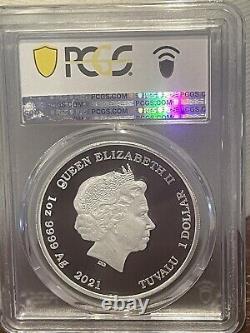 2021 $1 Silver James Bond Legacy Sean Connery 007 PR70 Only 78 From PCGS Exist