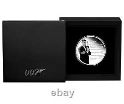 2021 James Bond Legacy Sean Connery 1 oz Silver Proof Colorized Coin FIRST ISSUE