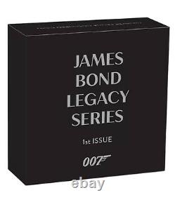 2021 James Bond Legacy Sean Connery 1 oz Silver Proof Colorized Coin FIRST ISSUE