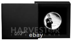 2021 James Bond Legacy Series Sean Connery 1 Oz. Silver Coin Ogp Coa