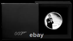2021 Tuvalu $1 James Bond 007 Legacy Sean Connery 1 oz Silver Coin 5,000 Made