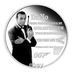 2021 Tuvalu $1 James Bond 007 Legacy Sean Connery 1 oz Silver Coin Last One