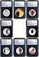 2024 8-Coin-Set ROGER MOORE COLLECTION SILVER $1 + 7x50c NGC PF70 007 James Bond