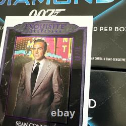 2024 Upper Deck Black Diamond Exquisite James Bond Sean Connery /75 Purple SP 47