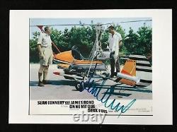 8.5x11.5 Actor Sean Connery signed Autographed RA Photo not 8X10 James Bond 007